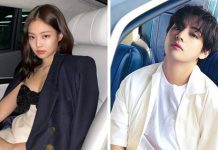v jennie together in a car