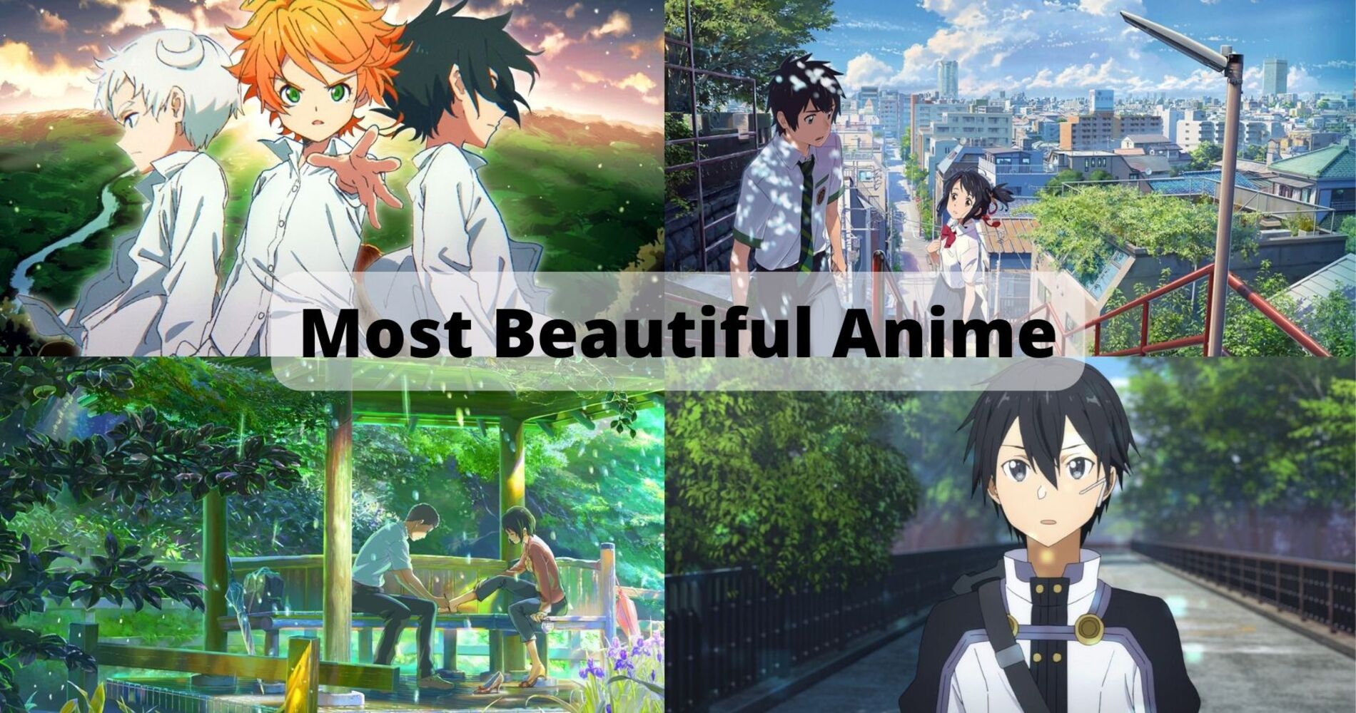 10 Most Beautiful Anime