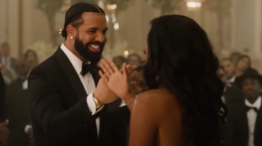 Still from Drake's New Album's song video Falling Back