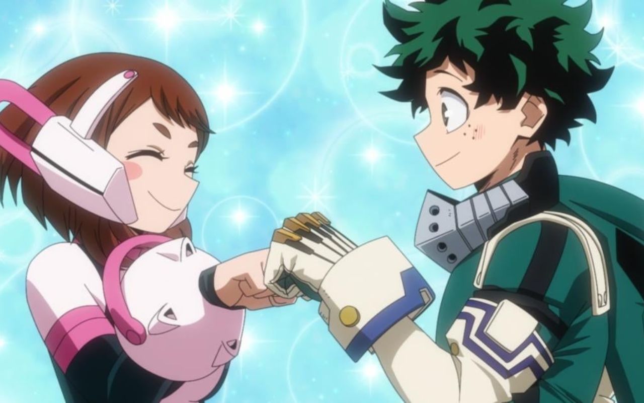 Izuku & Ochako - best anime couple