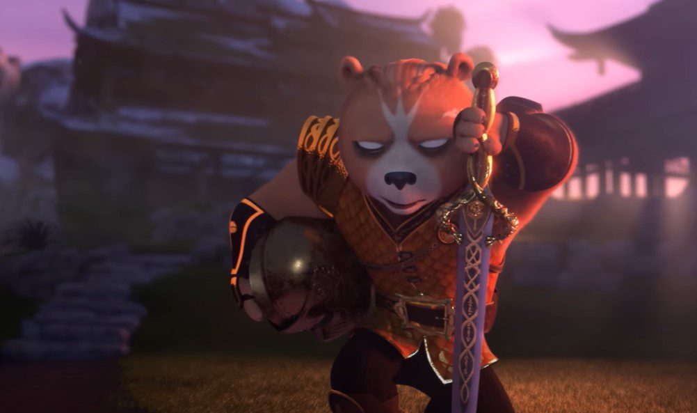Still from trailer Kung Fu Panda The Dragon Knight