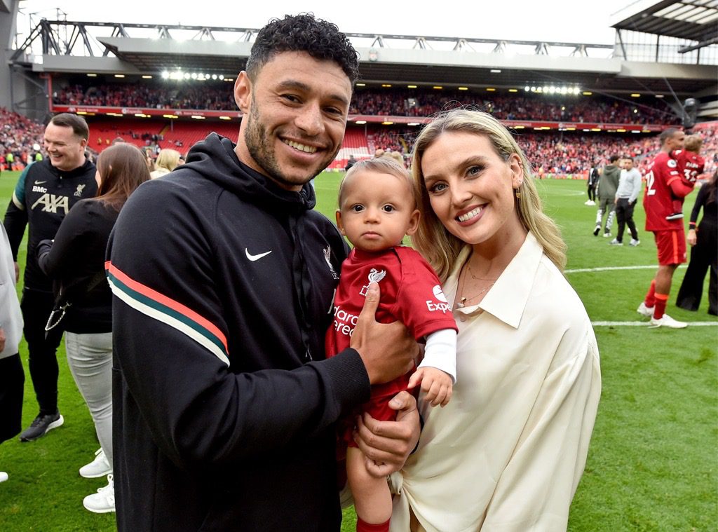 Perrie Edwards and Alex Oxlade-Chamberlain