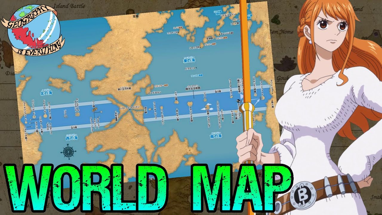 one piece map explained