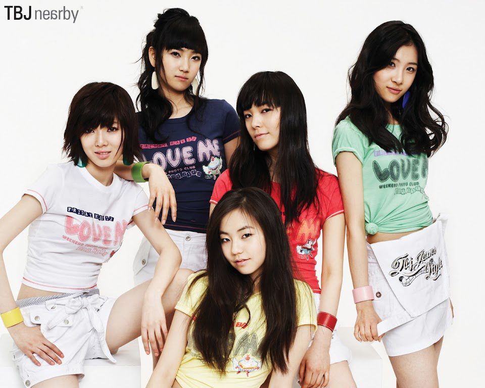 Sunmi group Wonder girls