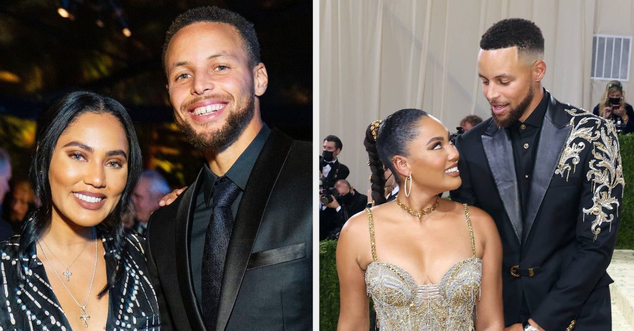 Steph Curry and Ayesha Curry