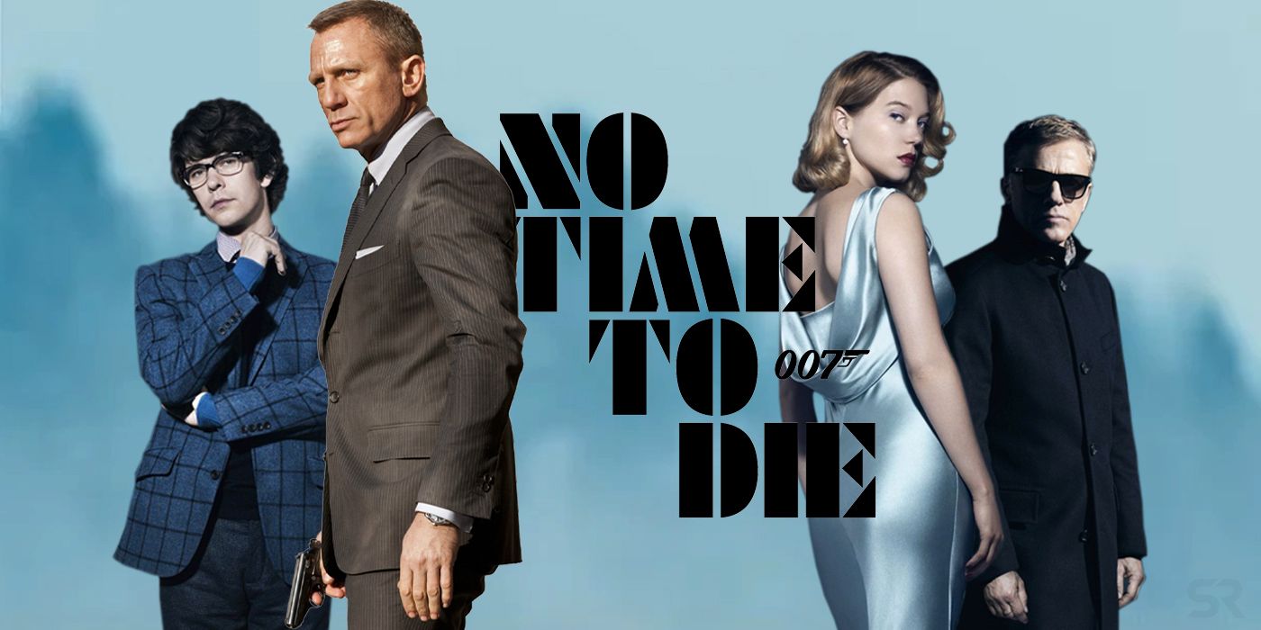 A poster of the film, No Time To Die