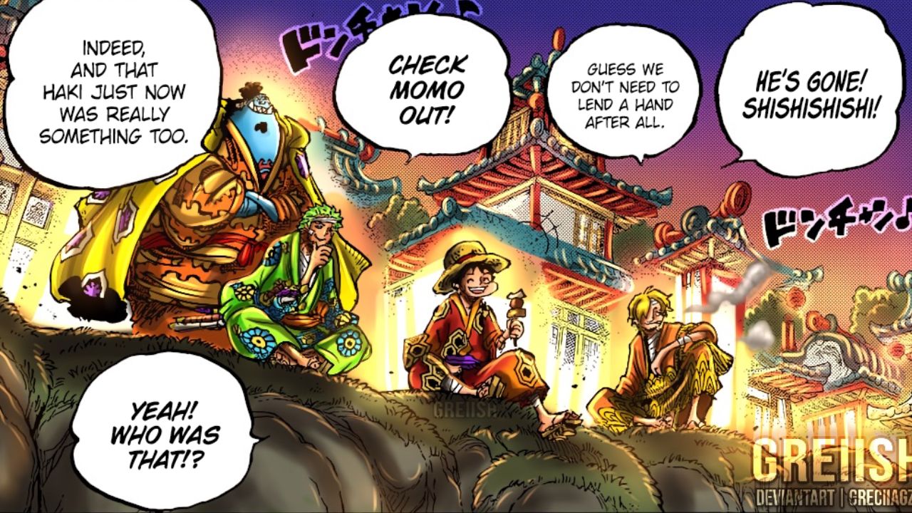 One Piece Chương 1055 Bản quét thô - Luffy và những người khác