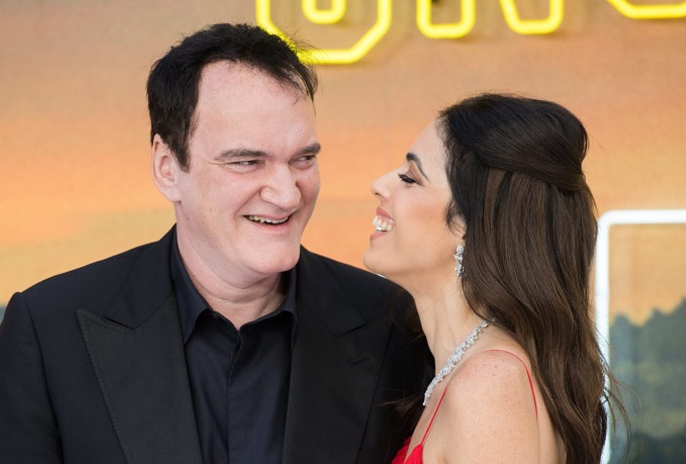 Quentin Tarantino and Daniella