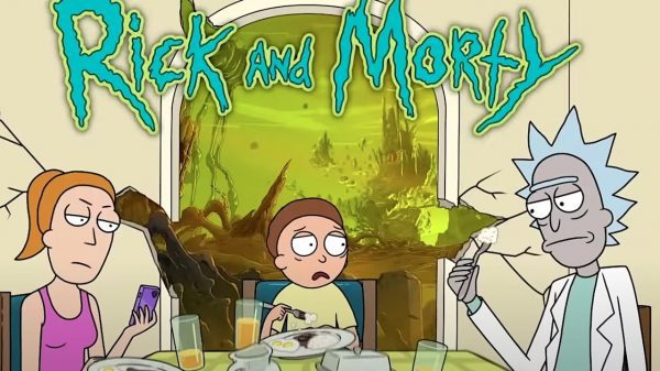 A poster of Rick And Morty
