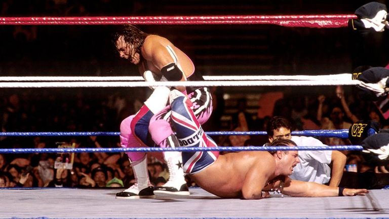 Bret Hart vs. The British Bulldog