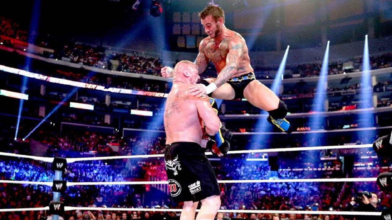 CM Punk vs Brock Lesnar