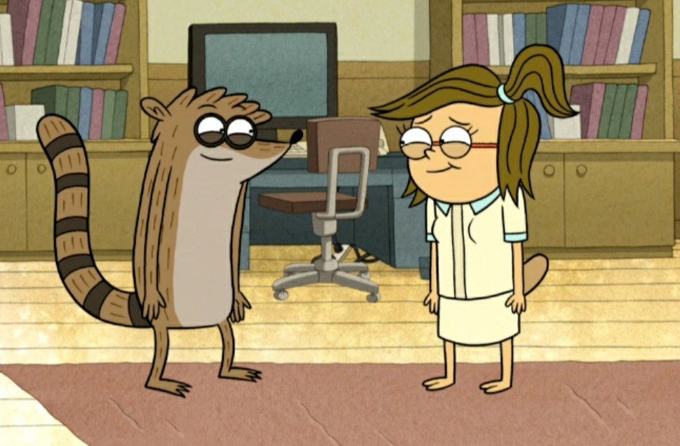 Who does Rigby end up with