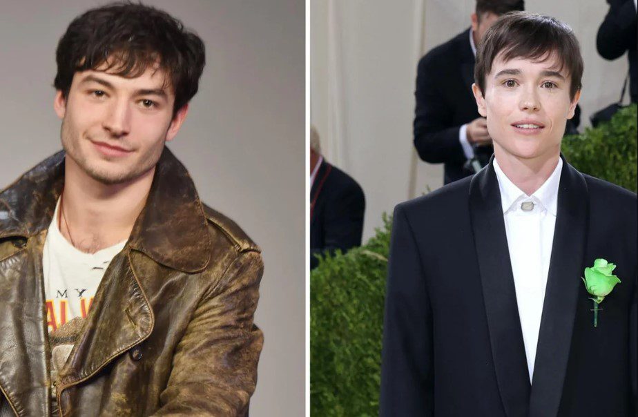 will elliot page take the place of ezra miller in wb