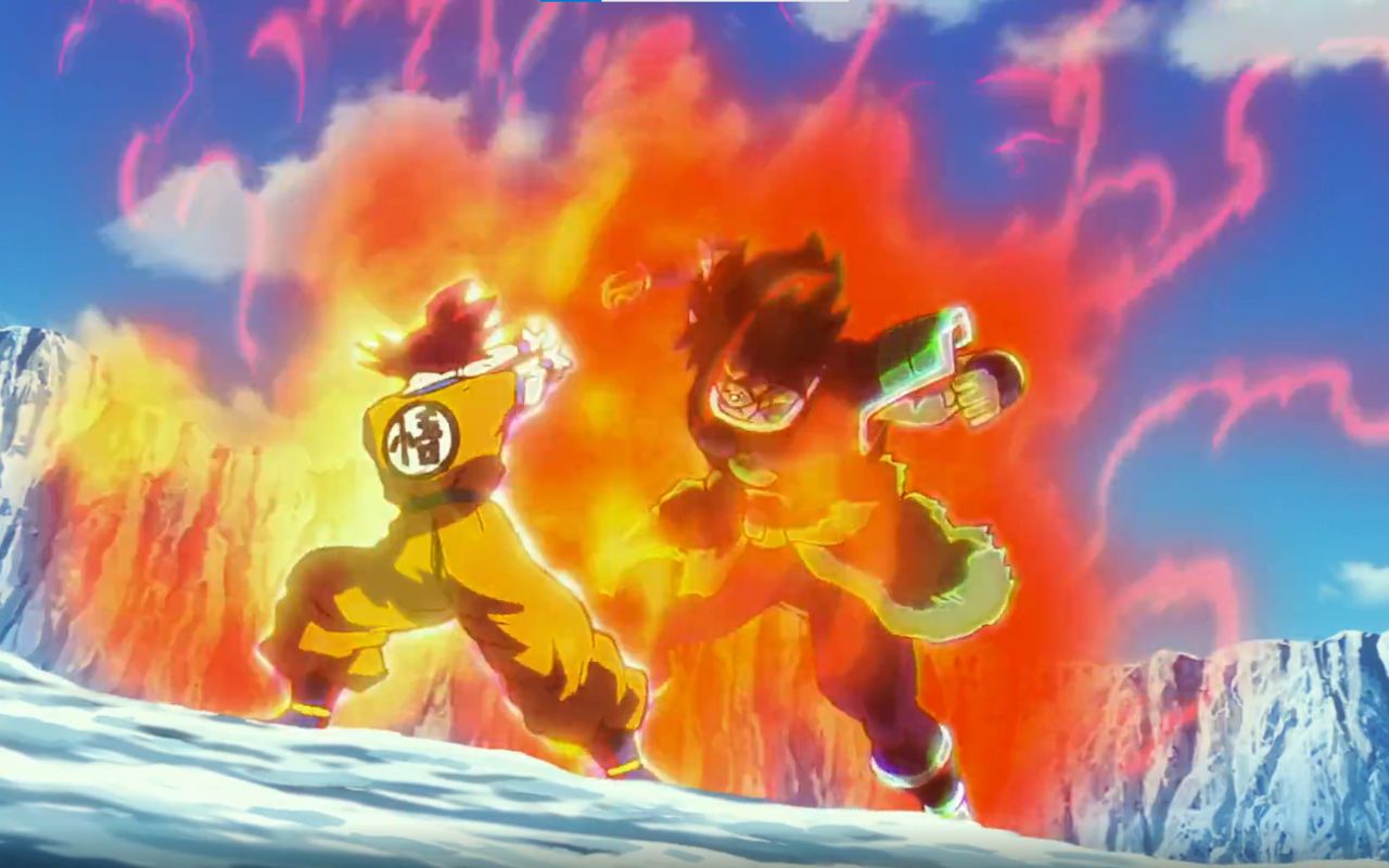 Goku and Broly