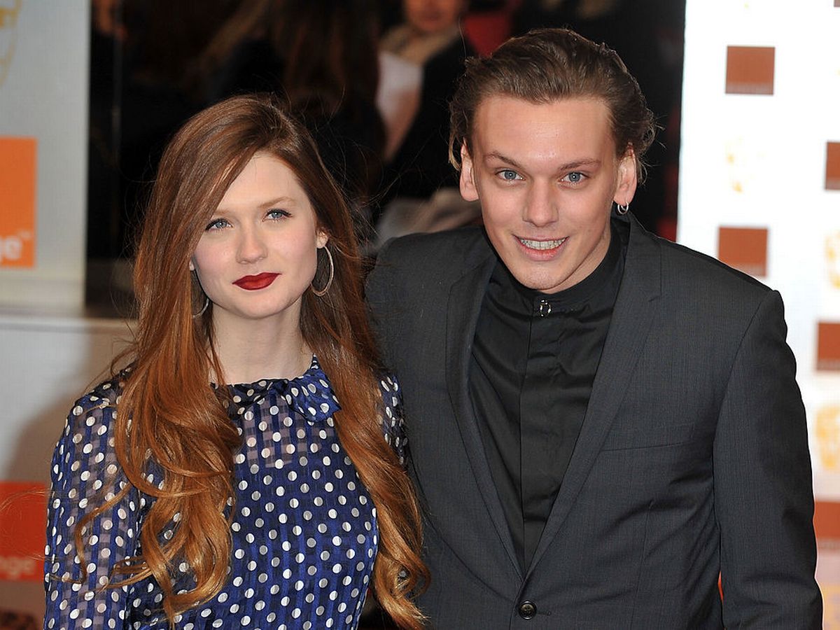 Jamie Campbell Bower has dated who in the past-Bonnie Wright