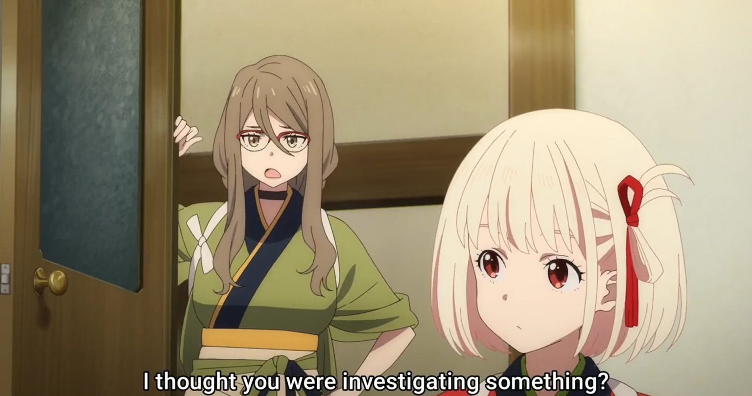 Lycoris Recoil Episode 13 Release Date: Takina & Chisato's Teamwork