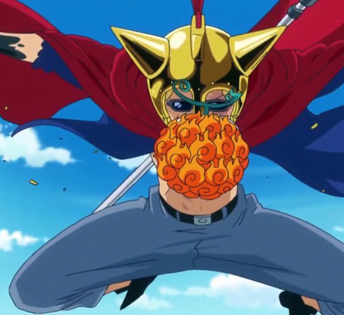 What Episode Does Sabo Eat The Flame Flame Fruit?