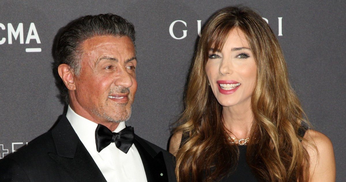 Sylvester Stallone and Wife Jennifer Flavin