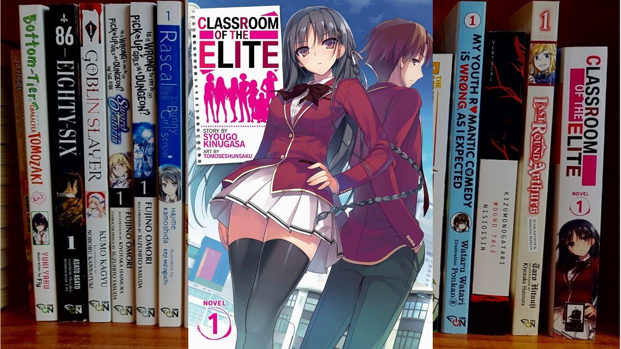Where to read Classroom of the Elite light novel? Here's your Guide!