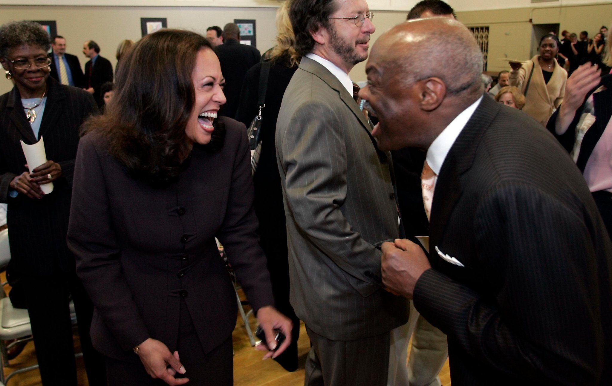 Kamala Harris' relationship with Mayor Brown 