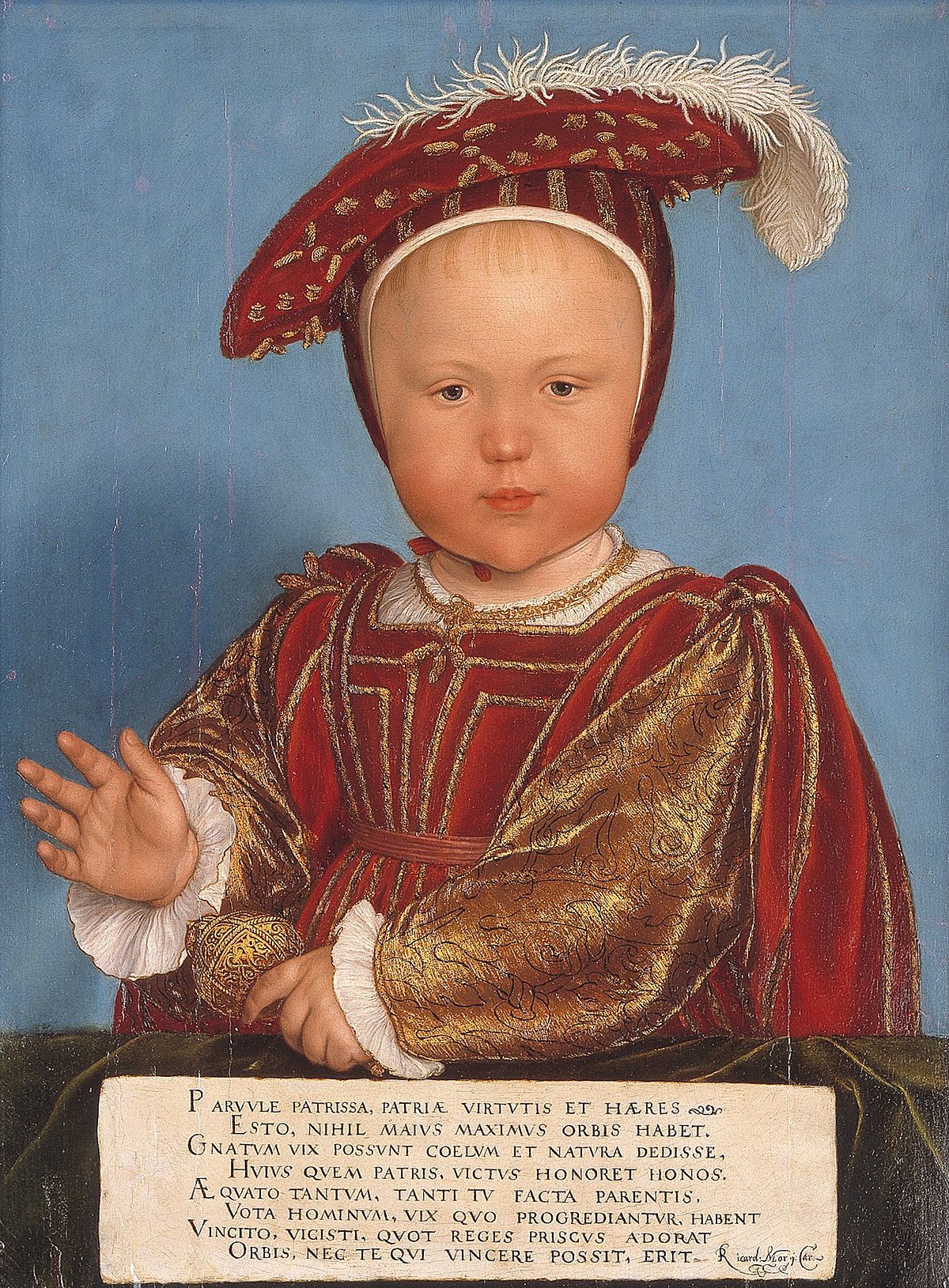 Để cho thấy rằng khi còn nhỏ Edward VI khá khỏe mạnh trái với những suy nghĩ thông thường 