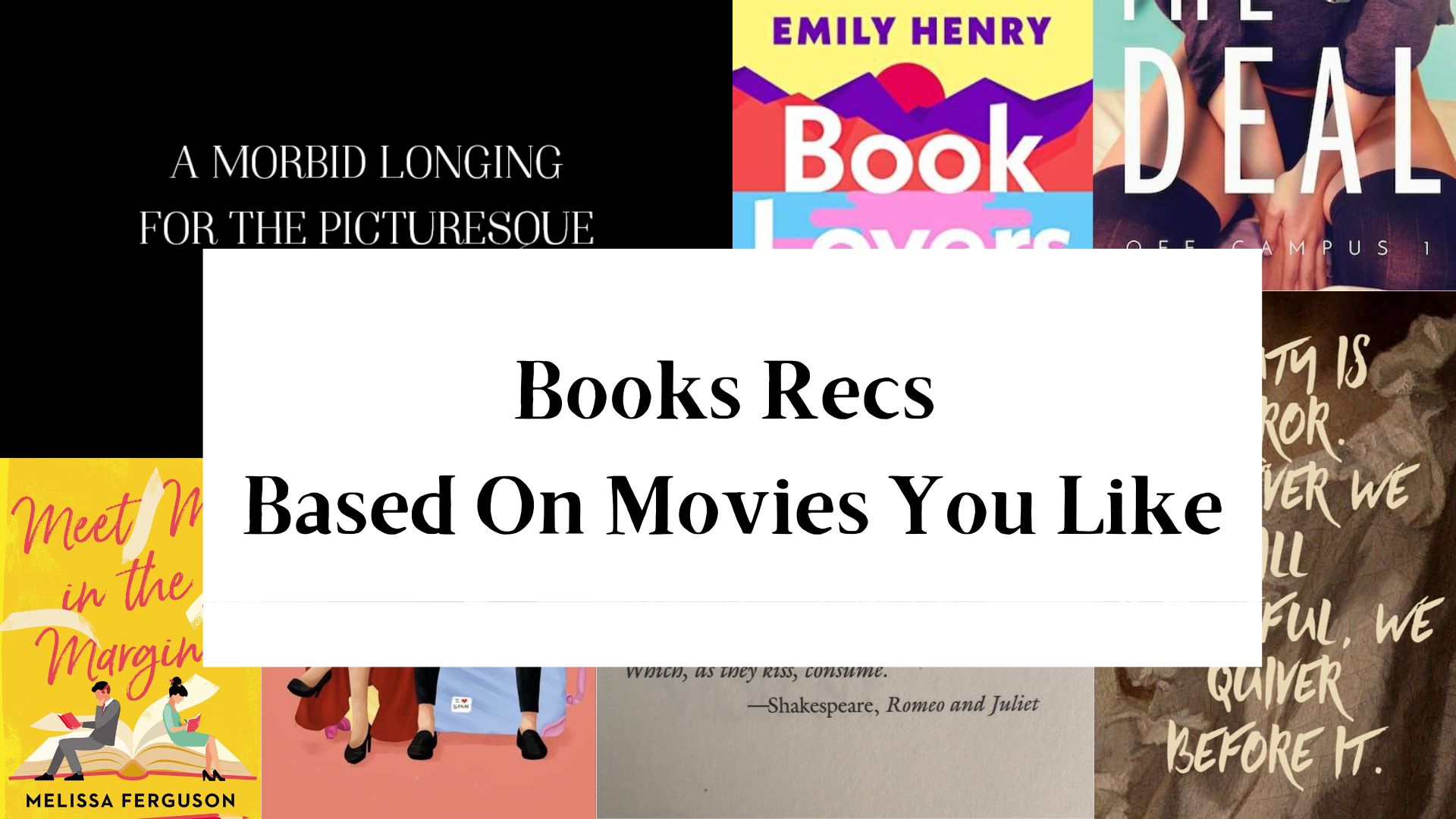 Books Recs Based On Movies You Like