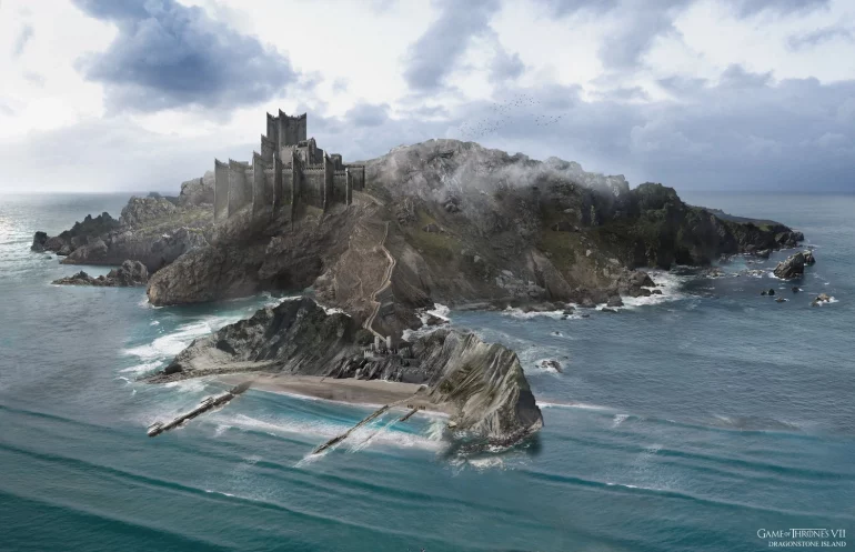 Dragonstone Island Filming Locations