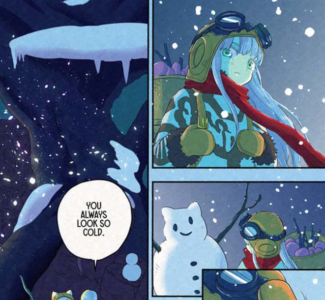 Ginka & Gluna Chapter 3: Snowman Confronts The Flower Dragon