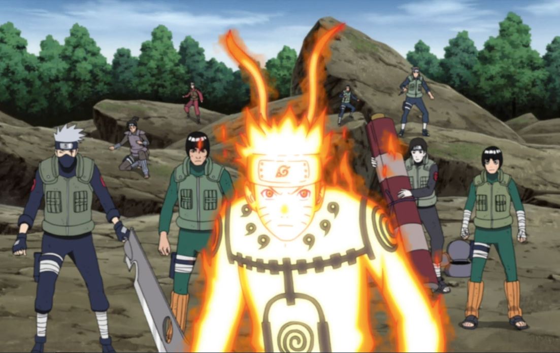 Naruto joins battle