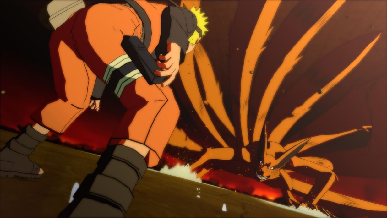 Naruto vs nueve colas