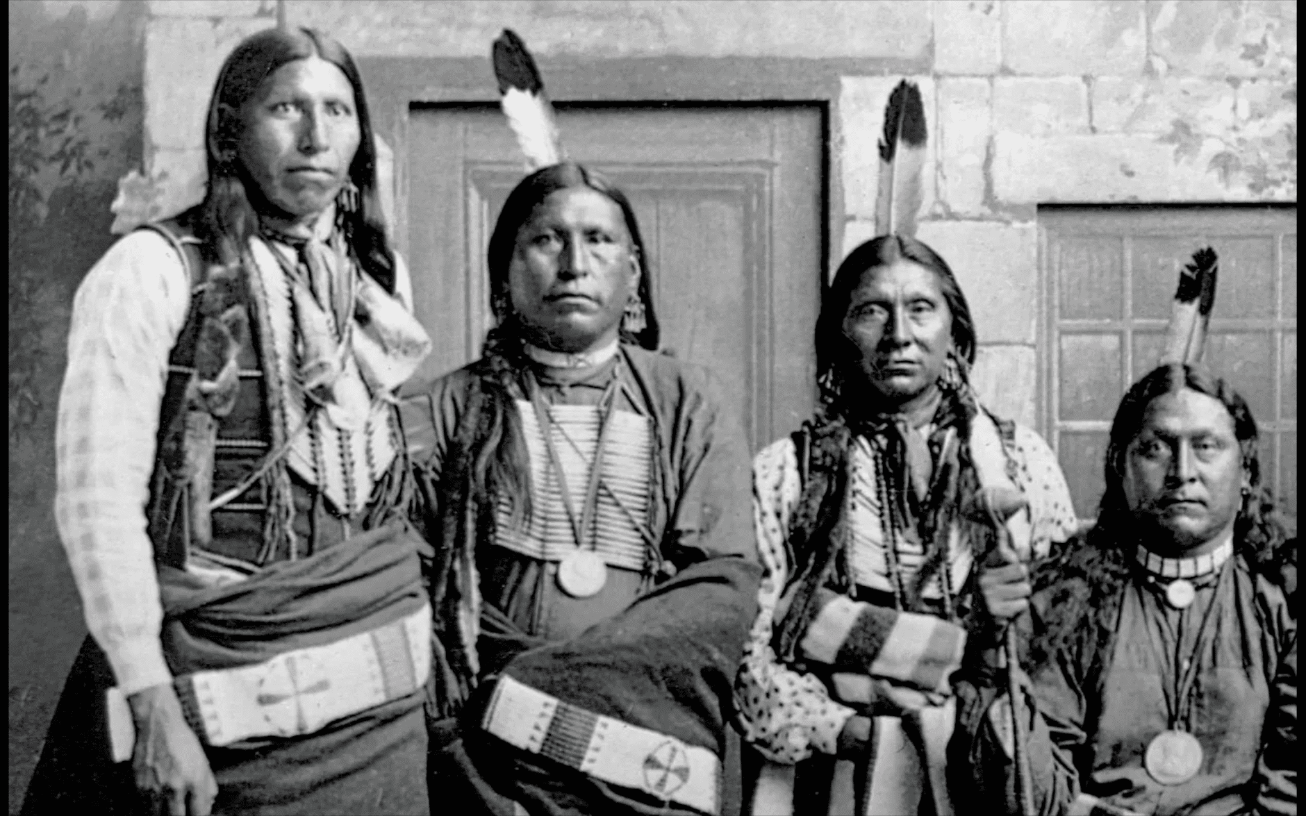 Pawnee tribe members