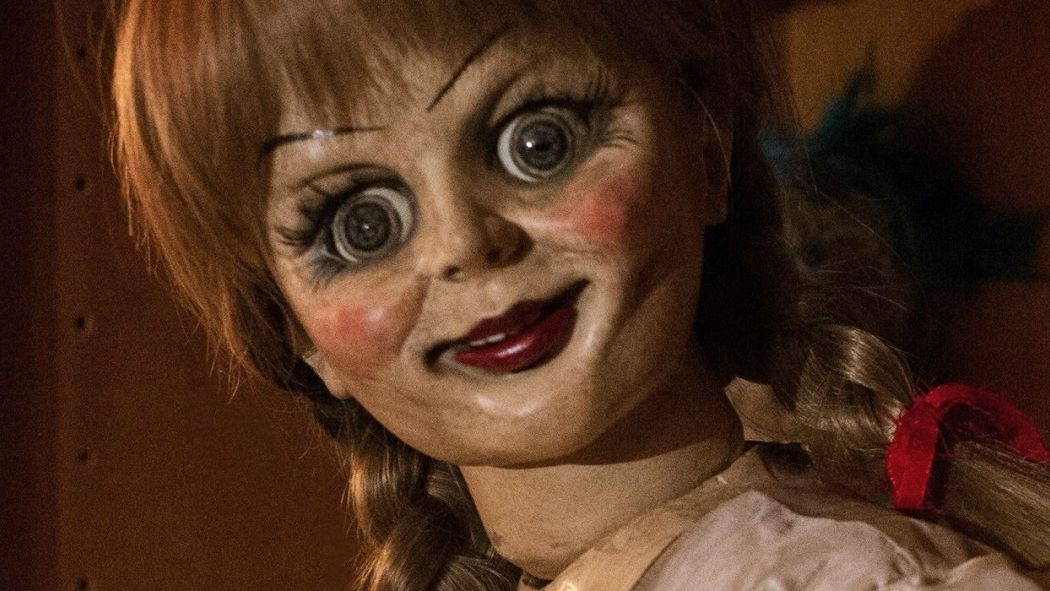 The Annabelle doll from the Conjuring Universe