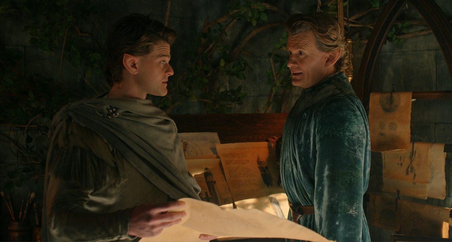 Elrond and Celebrimbor