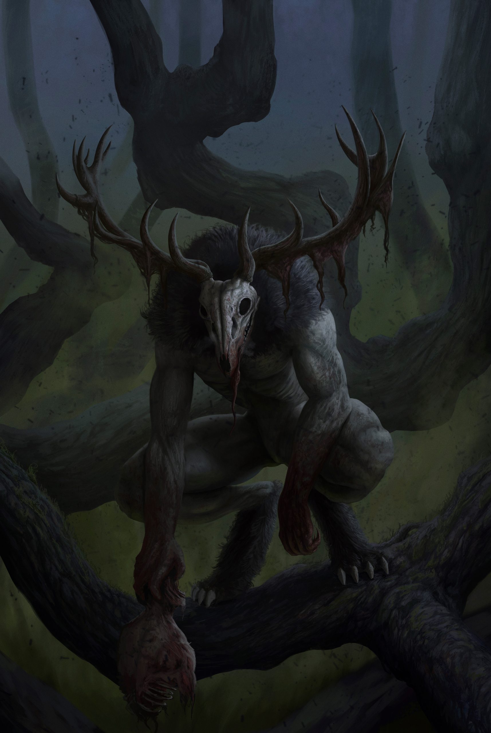 The Wendigo is an ancient spirit that lies in wait for years