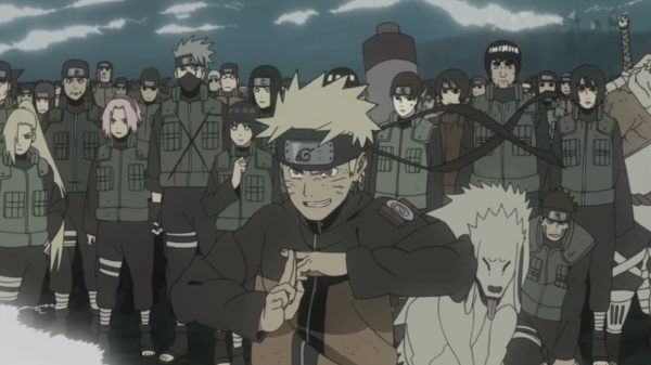 What Episode Does The Fourth Shinobi War Start And End