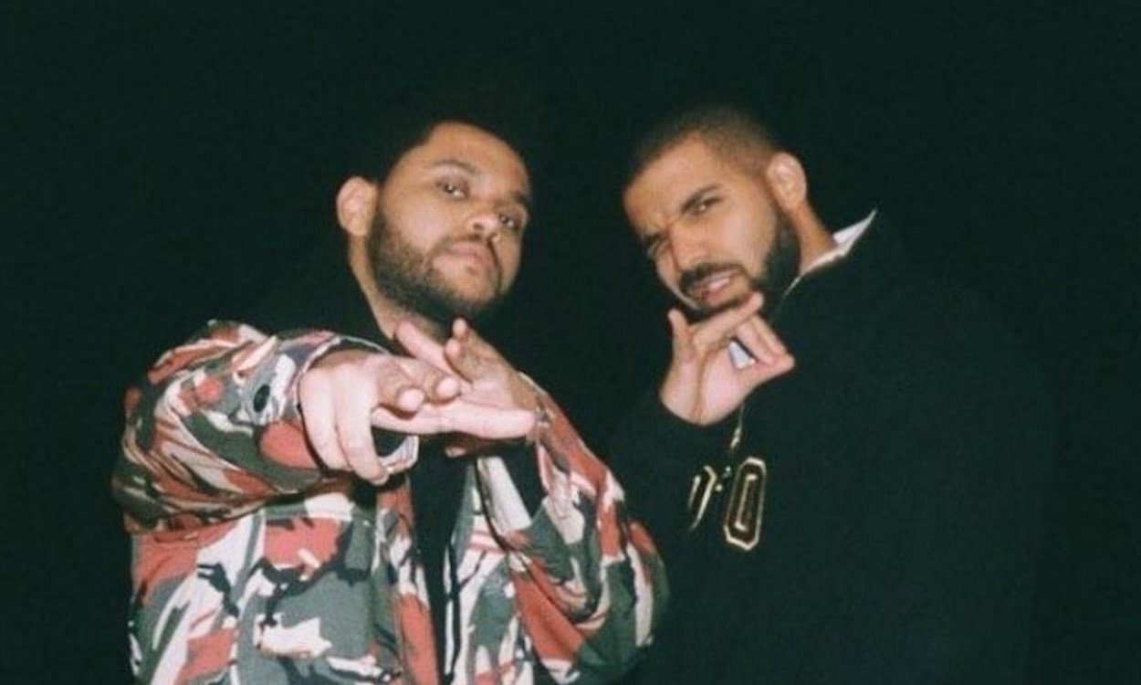 drake and the weeknd dating