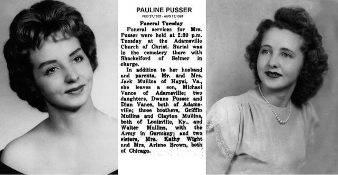 to show Pauline Pusser