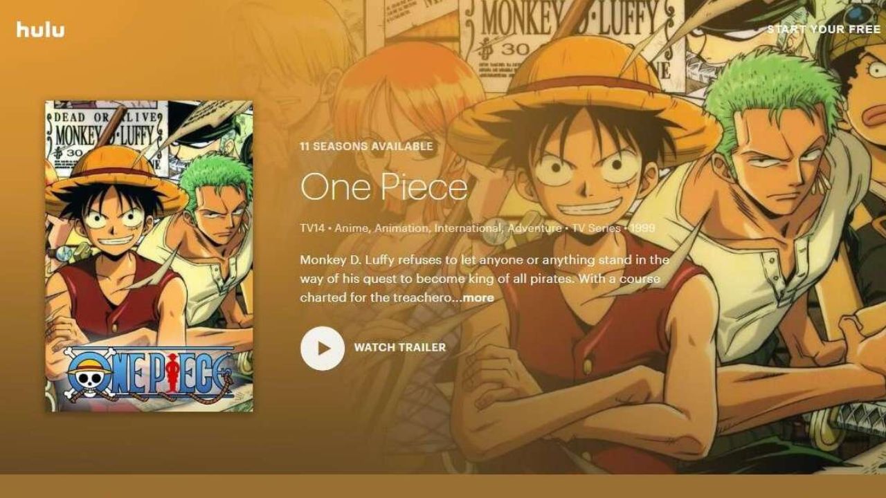 Where to Watch One Piece Dubbed