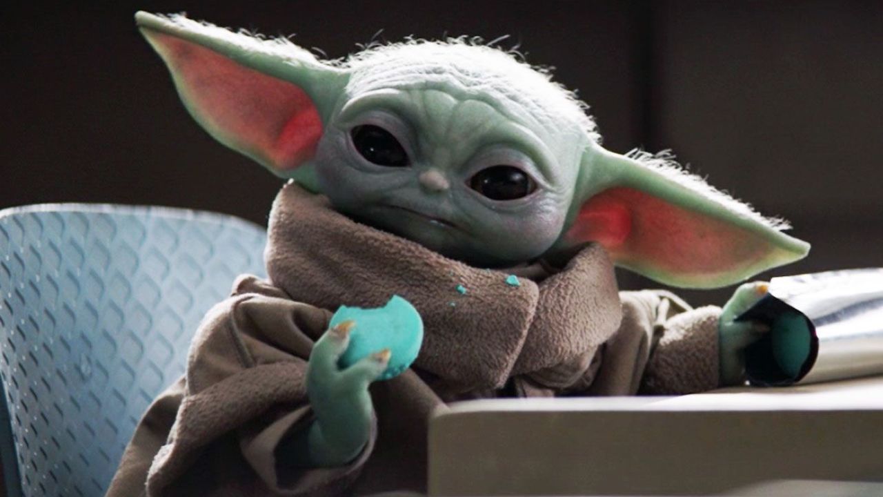 to show Baby Yoda