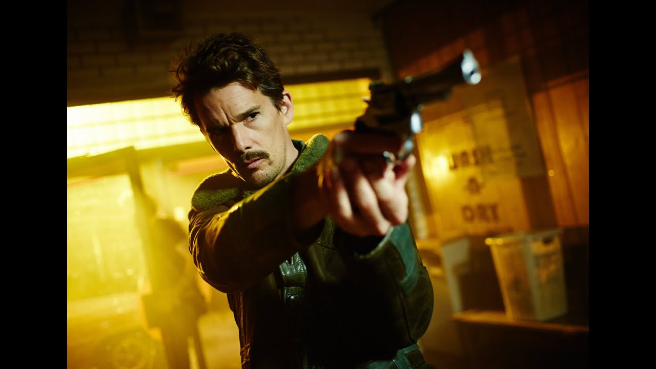 Ethan hawke as the temporal agent in predestination