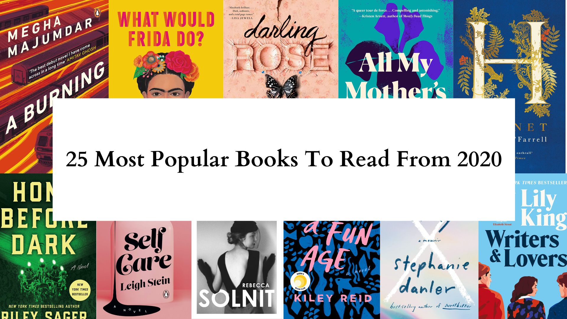 25 Most Popular Books To Read From 2020
