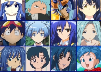 30 Best Blue Haired Anime Girls