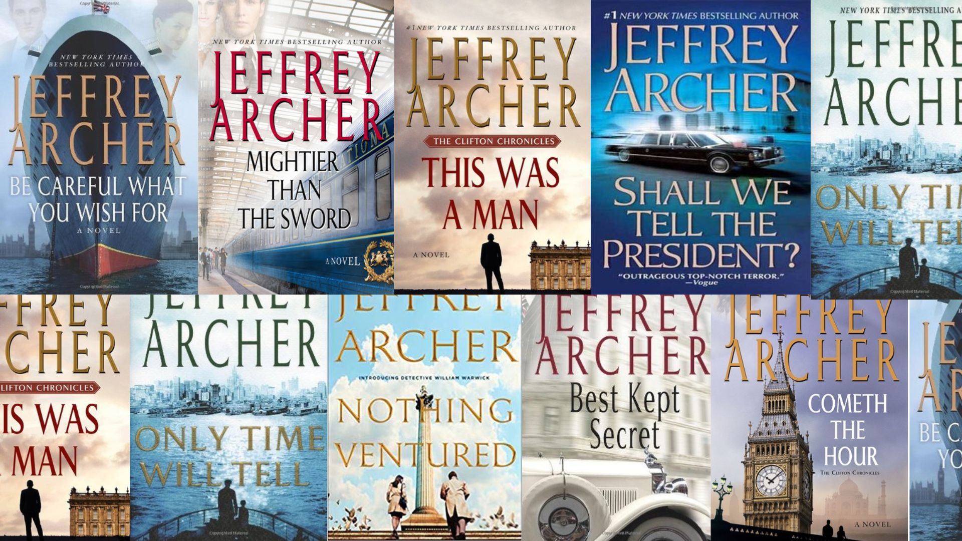How To Read Jeffrey Archer Books In Order
