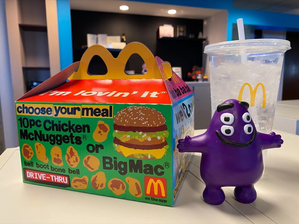 Fecha de finalización del Happy Meal para adultos de McDonald's