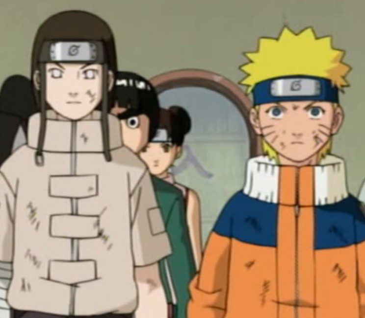 Naruto and Neji