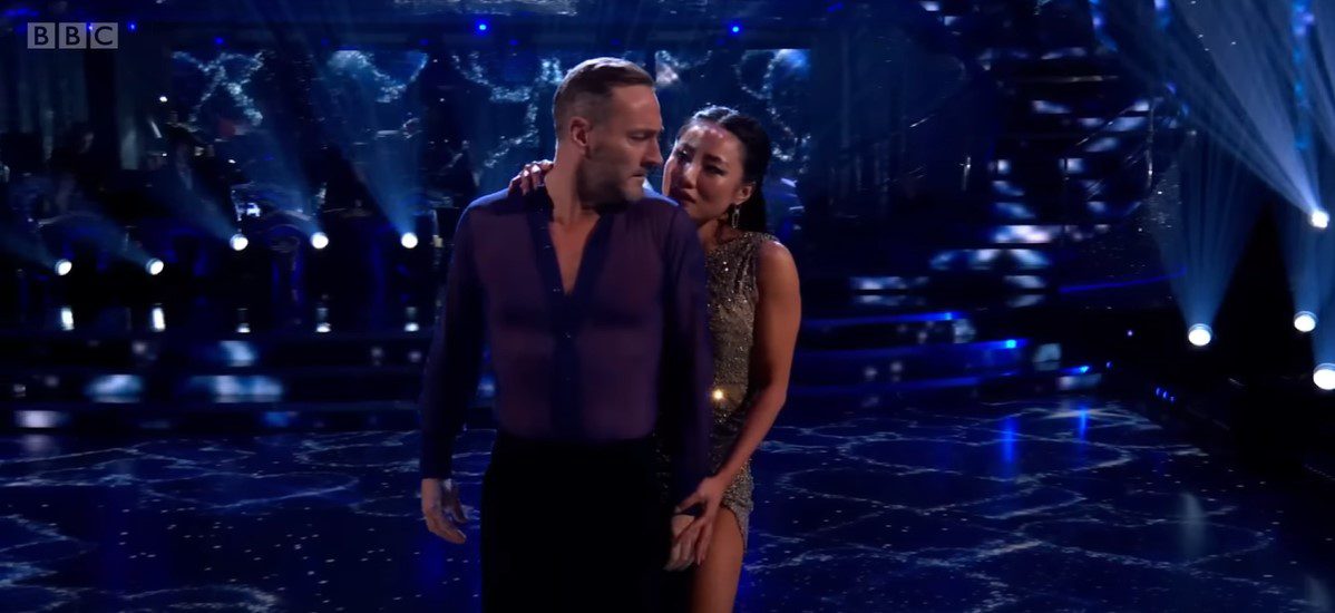 Will Mellor and Nancy Xu Rumba to The Joker and The Queen