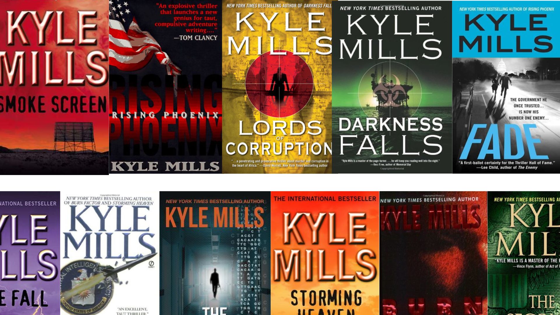 How To Read Kyle Mills Books In Order