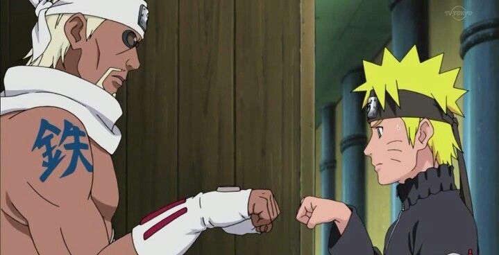 What episode does Naruto meet with Killer Bee