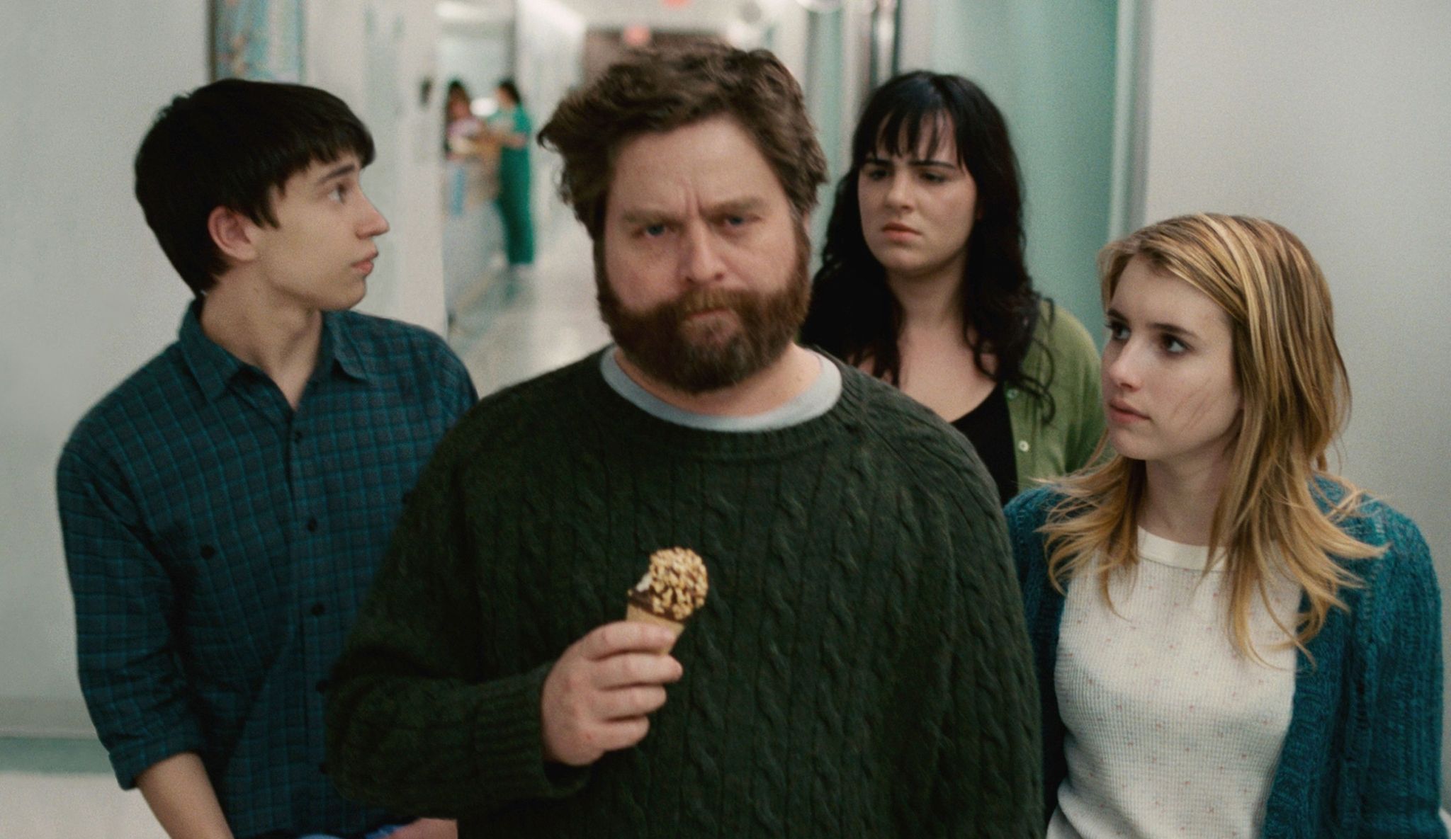 Zach Galifianakis mental health Sucide Funny It's Kind of a Funny Story 
