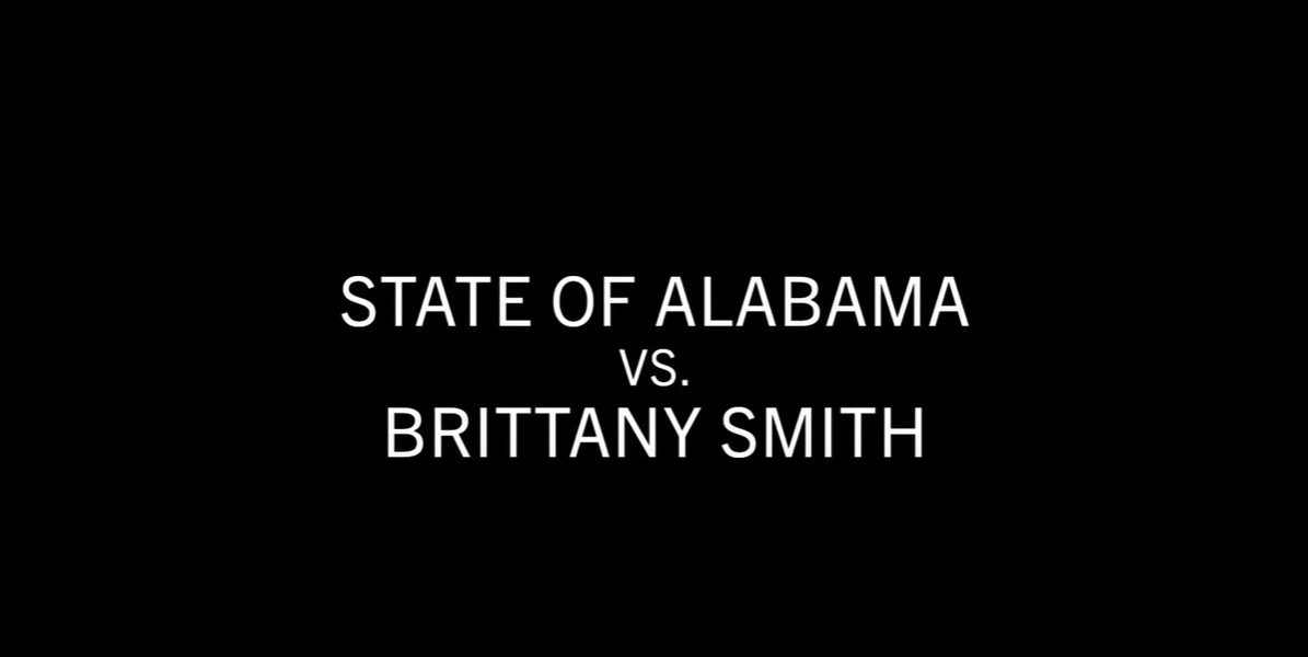 State of Alabama Vs Britrany Smith opening title